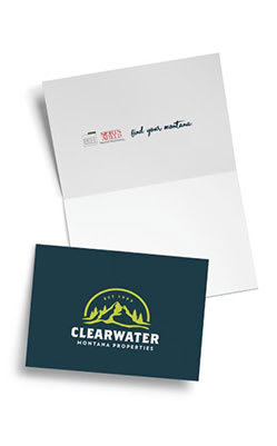 Greeting Cards on 14pt Matte or UV Gloss One Sided (Folds to 5x7) - Clash  Graphics