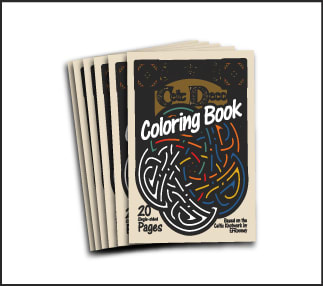 Custom Colouring Book, 40 pages, your designs, all eco - A Local Printer