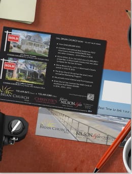 Real Estate Postcard