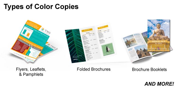 Cheap outlet color copies
