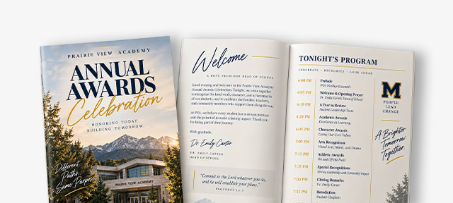 School & Event Programs