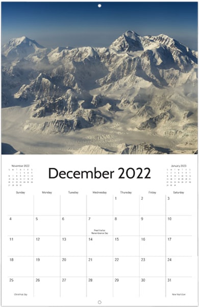wall and desk calendar
