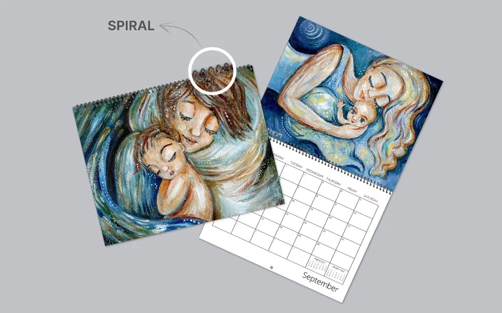 spiral calendars