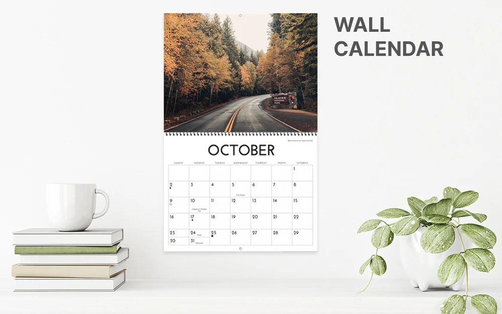 Wall calendar