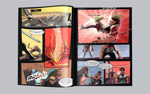 Comic Book Printing Comic Book Printing
