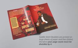 saddle stitched binding