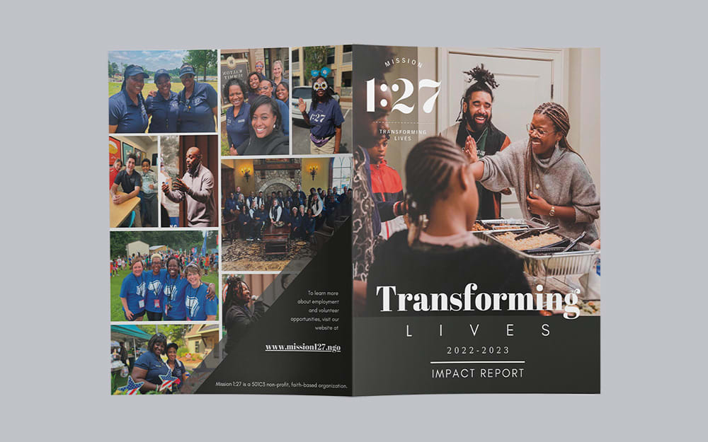 annual report cover nonprofit