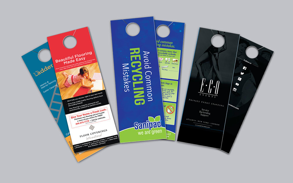 Door Hanger Printing | Custom Printed Door Hangers | PrintingCenterUSA