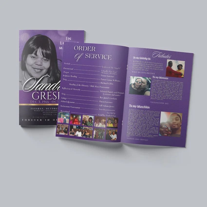 Funeral Program